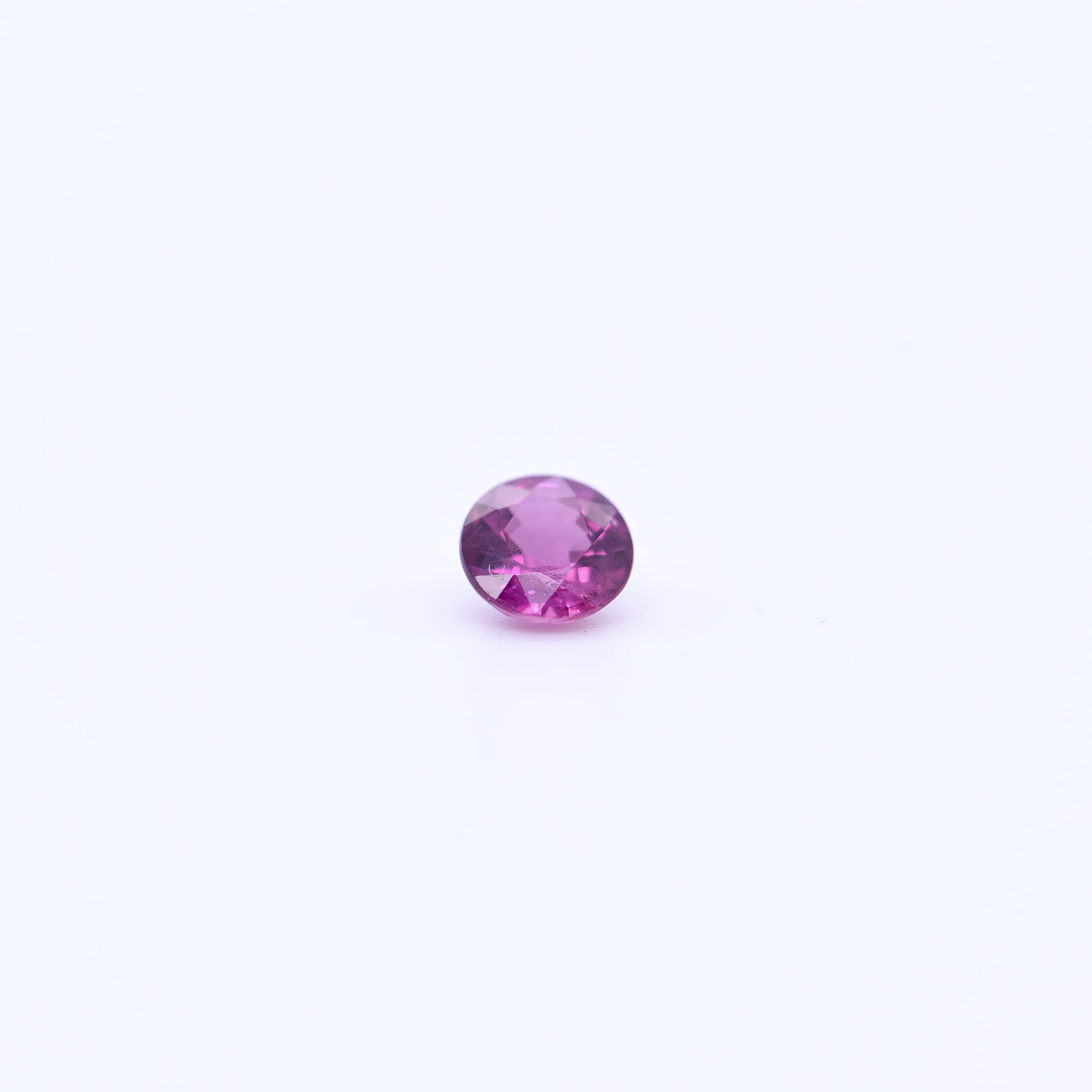 4.5mm Round Faceted Purple Rubies