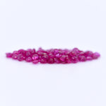 1.75mm Round Faceted Pink Rubies