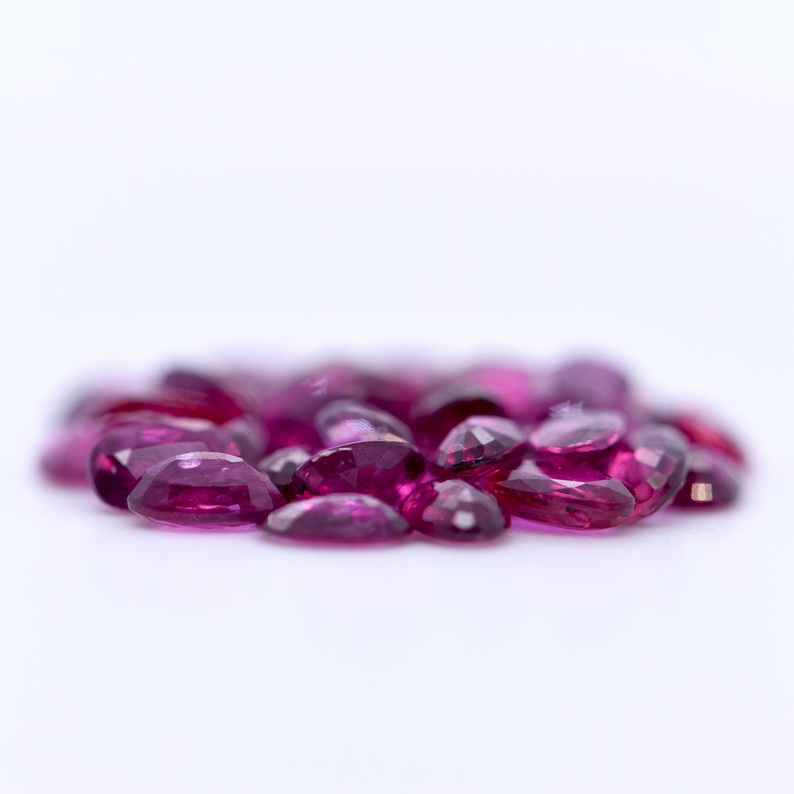 5X3 Oval Faceted Purple Rubies