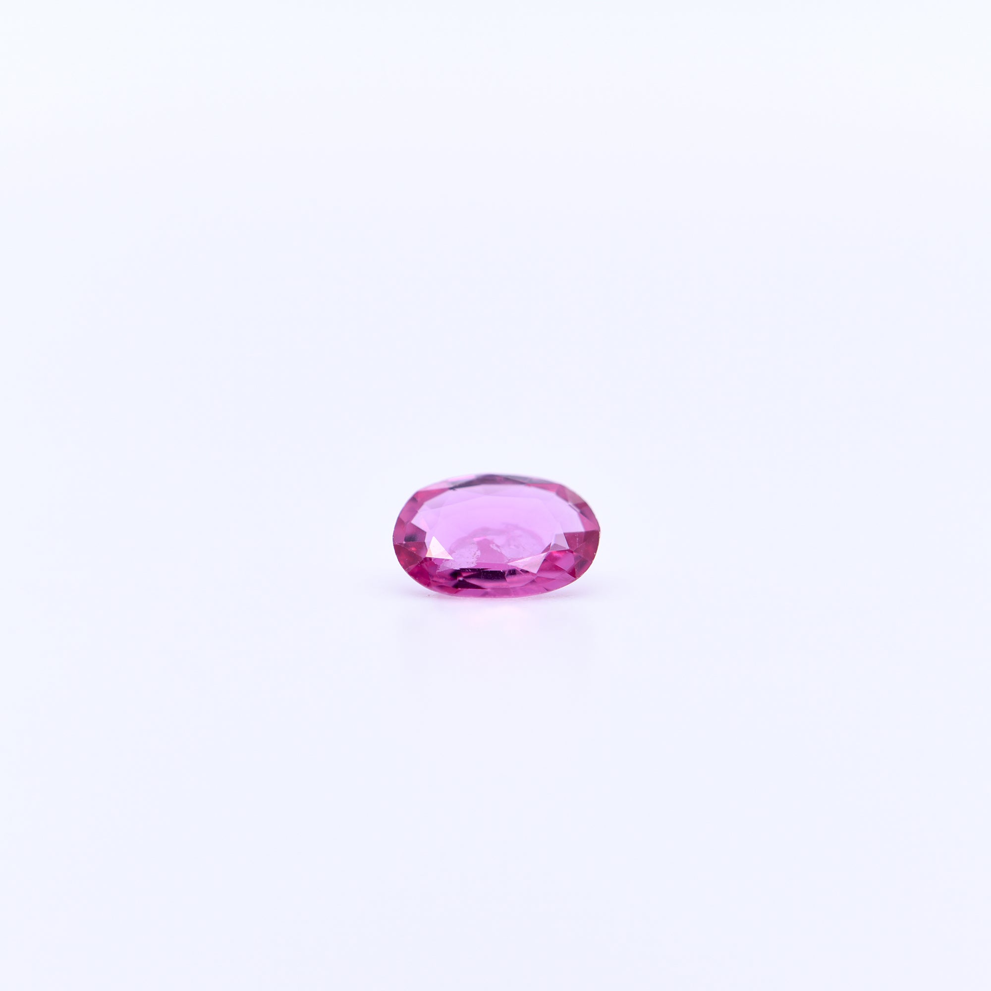 6x4 Oval Faceted Pink Rubies