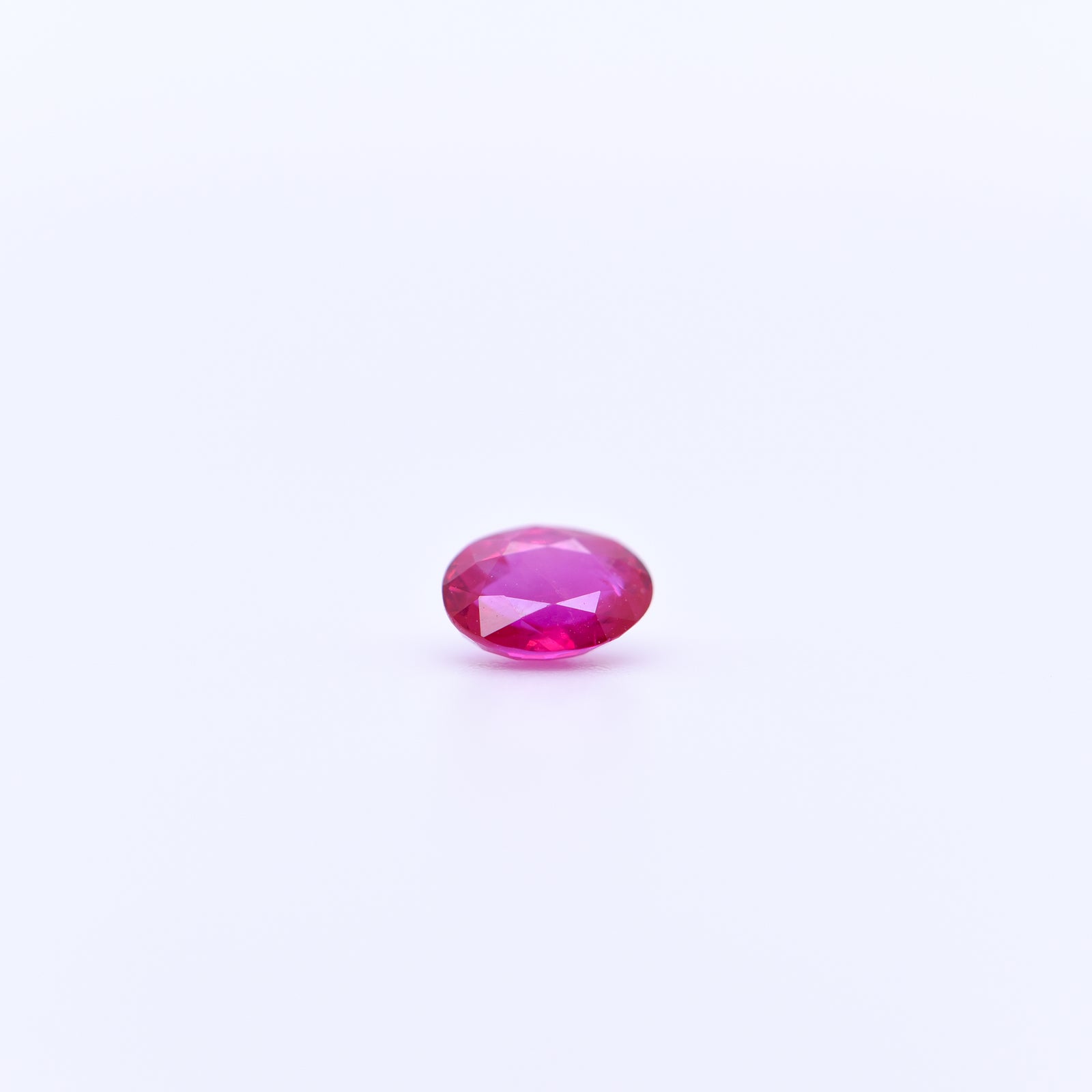 5X4 Oval Faceted Pink Rubies