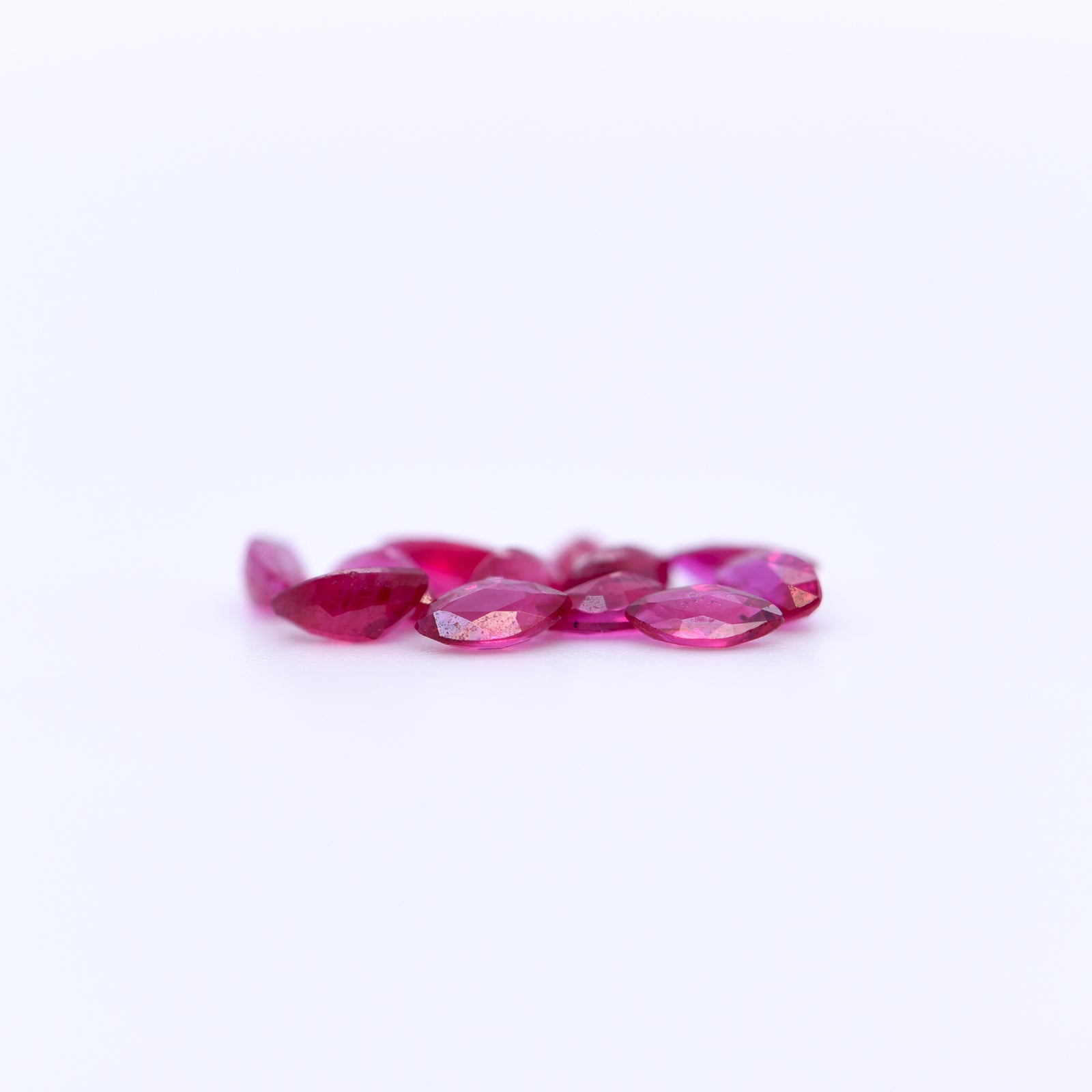 4X2 Marquise Faceted Pink Rubies