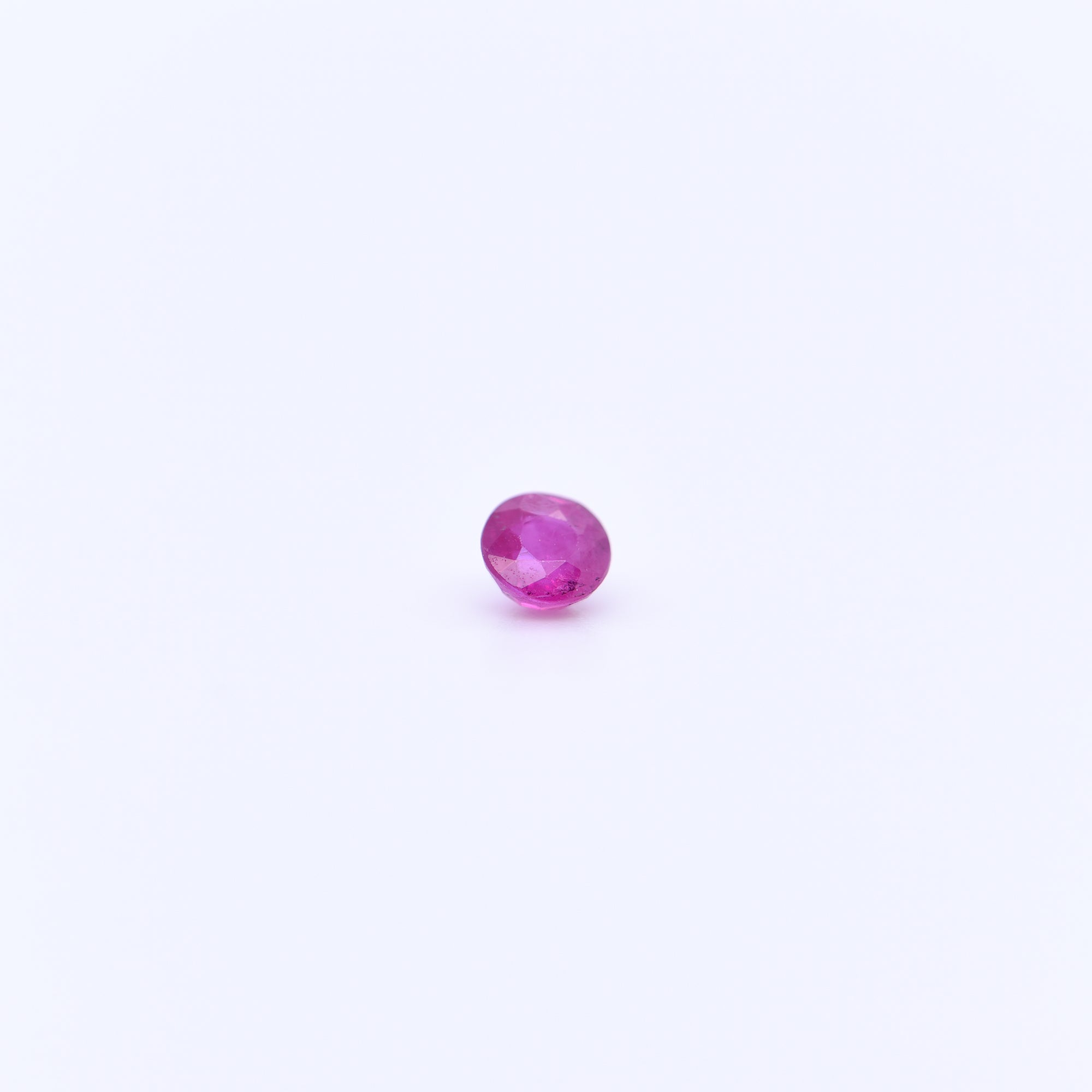 3.5mm Round Faceted Pink Rubies