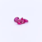 4mm Round Faceted Pink Rubies