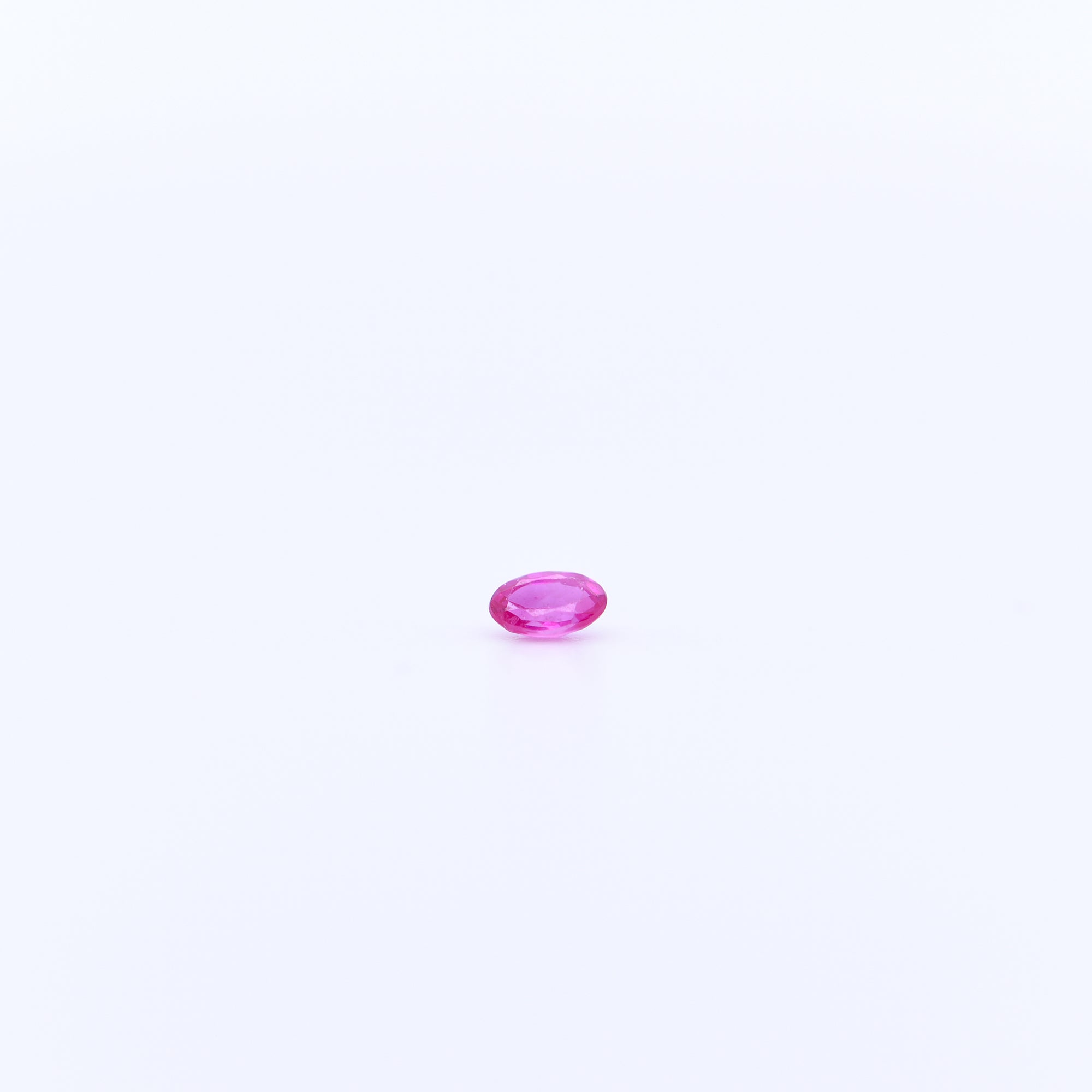 3x2 Oval Faceted Pink Rubies