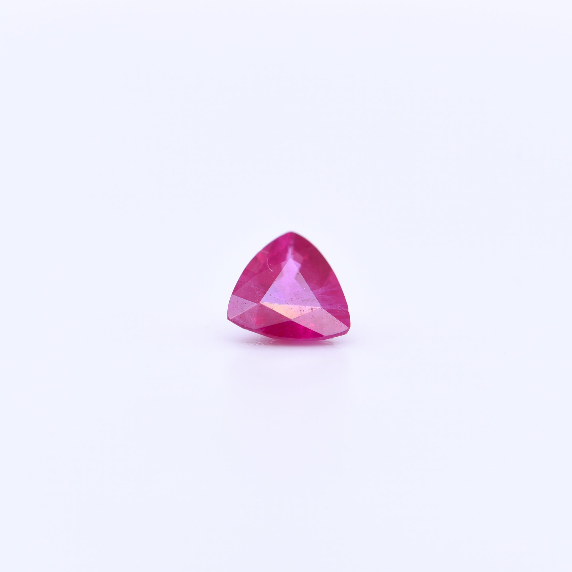 5x5 Trillion Faceted Red Rubies