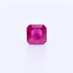 6.5X6.5 Square Octagon Pink Rubies