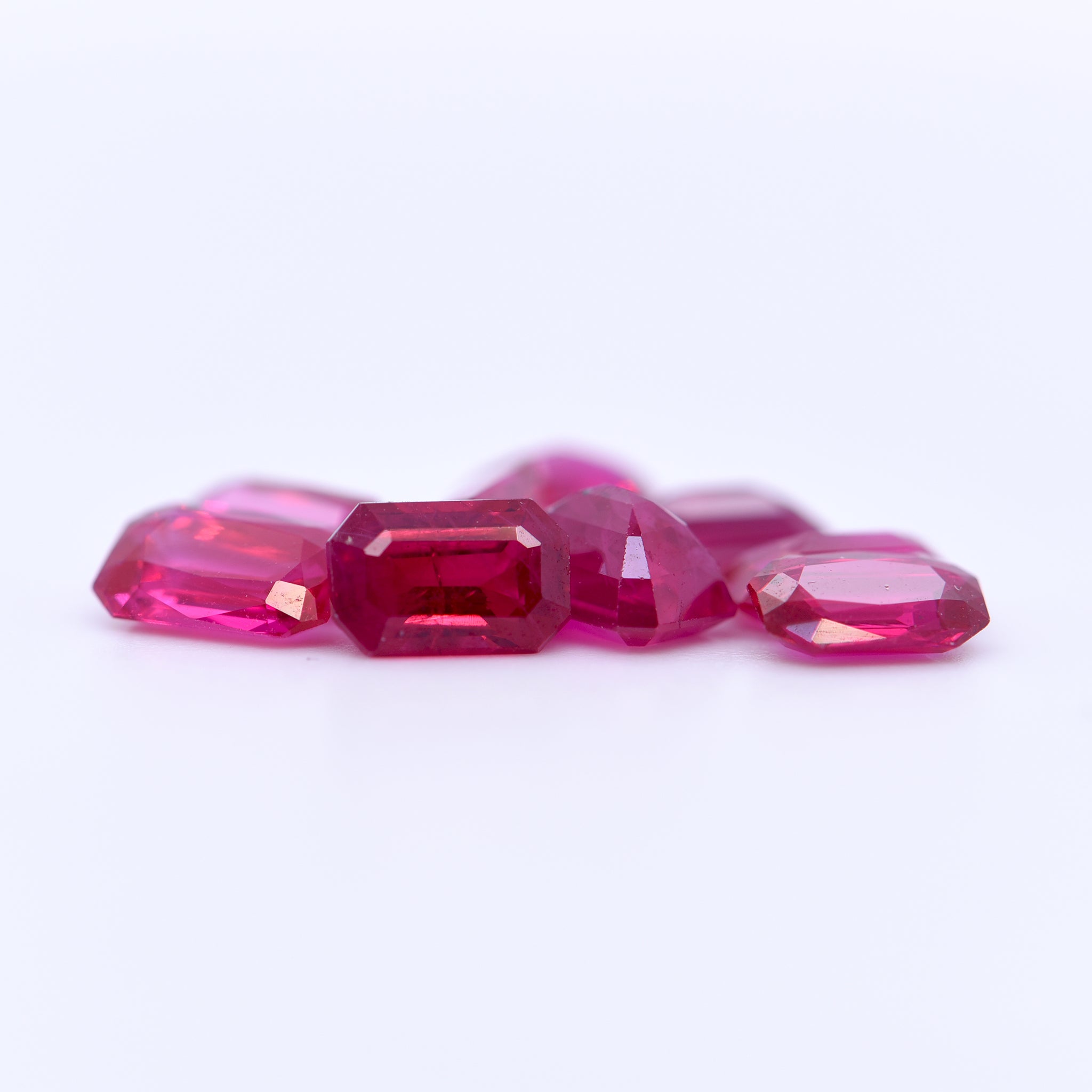 6X4 Octagon Red Rubies