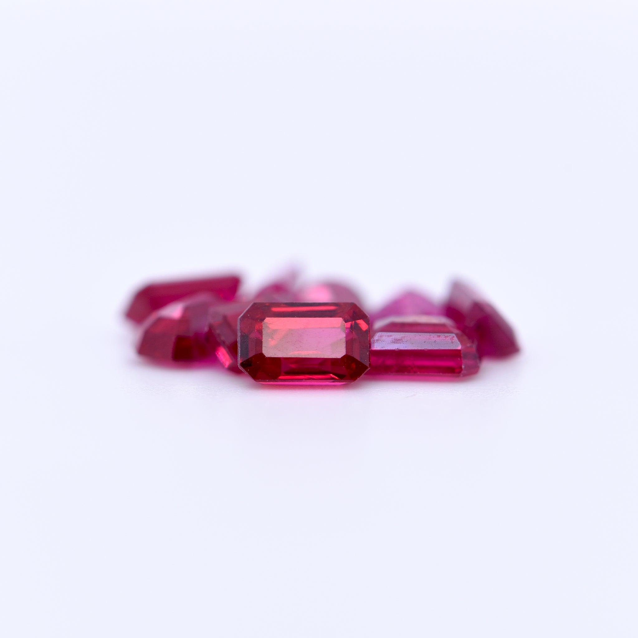 5X3 Octagon Red Rubies