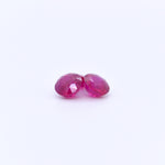 5mm Round Faceted Pink Rubies