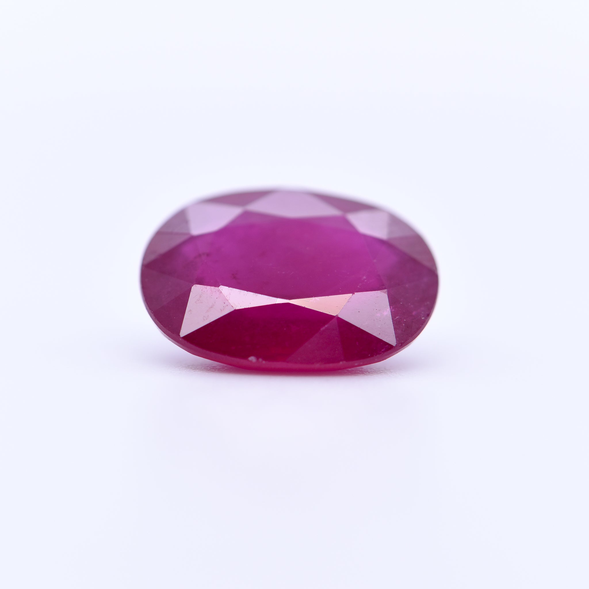 12x10 Oval Faceted Purple Rubies