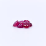 4.5mm Round Faceted Red Rubies