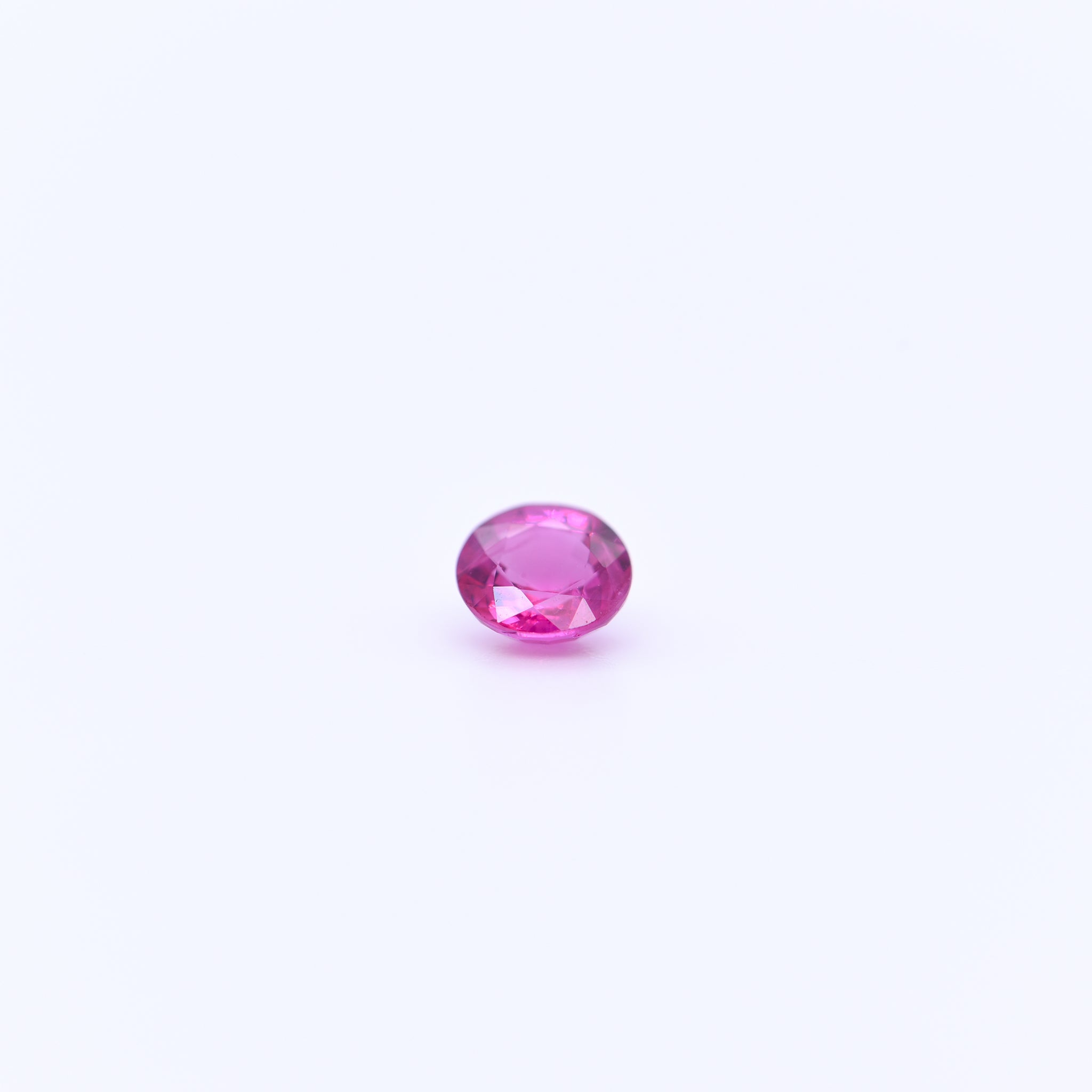 4.5mm Round Faceted Pink Rubies