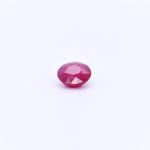 6.5mm Round Faceted Red Rubies