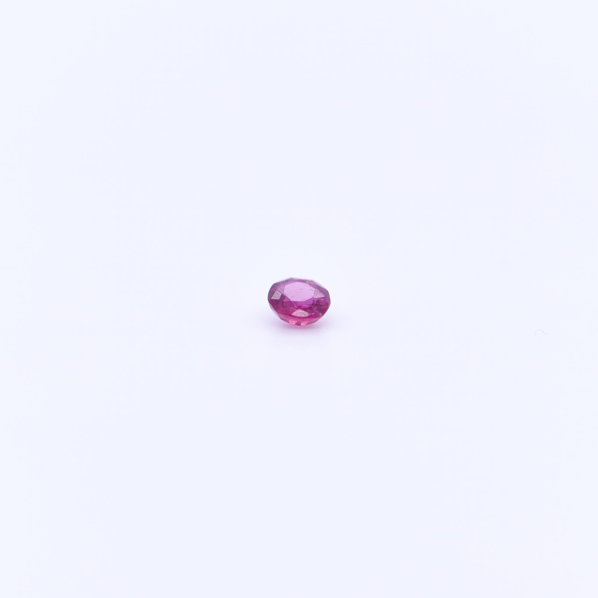 3mm Round Faceted Purple Rubies