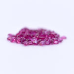 2mm Round Faceted Purple Rubies