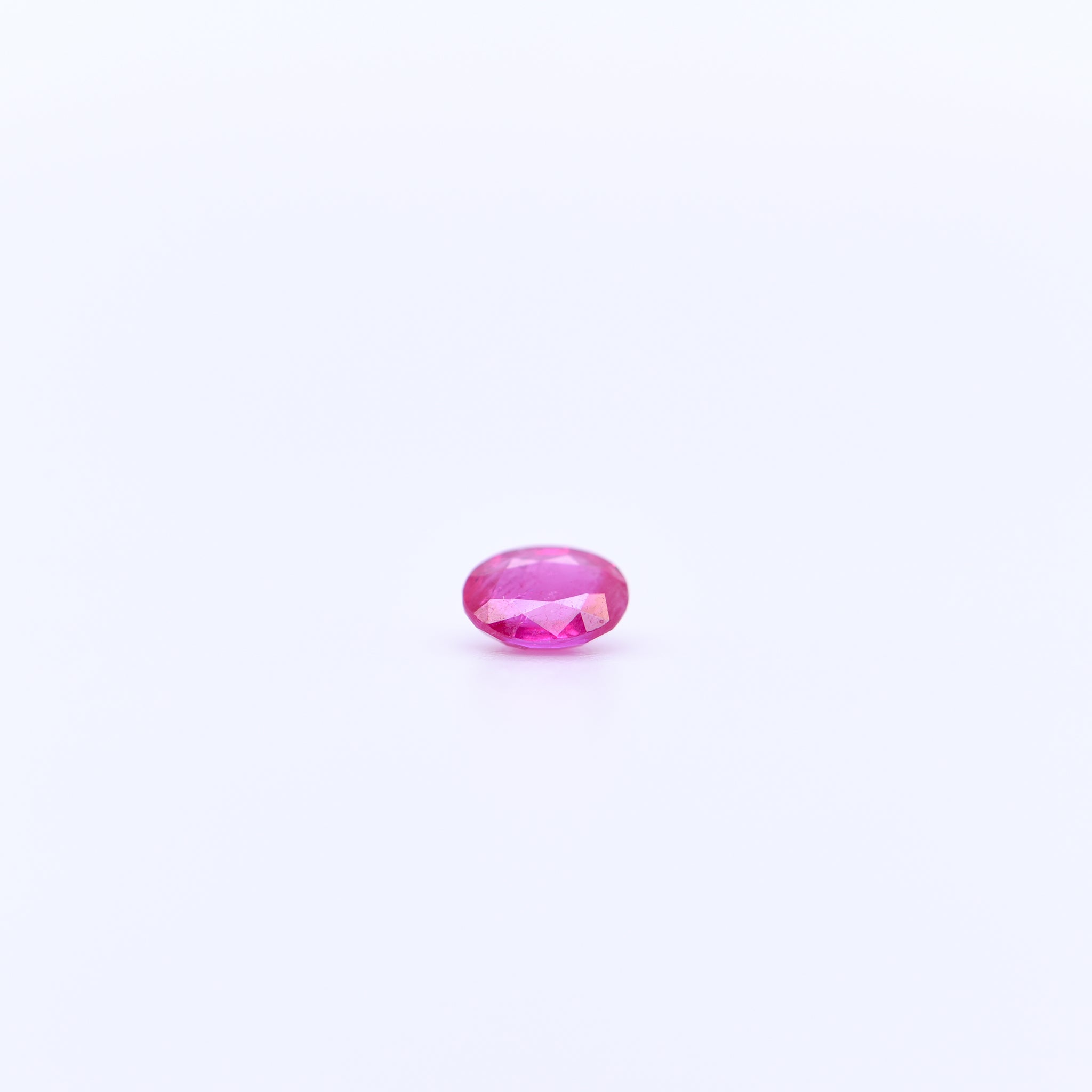4x3 Oval Faceted Pink Rubies