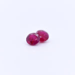 5mm Round Faceted Red Rubies