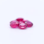 5.5mm Round Faceted Pink Rubies