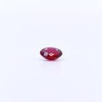6x4 Oval Faceted Red Rubies