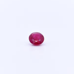 5.3mm Round Faceted Red Rubies