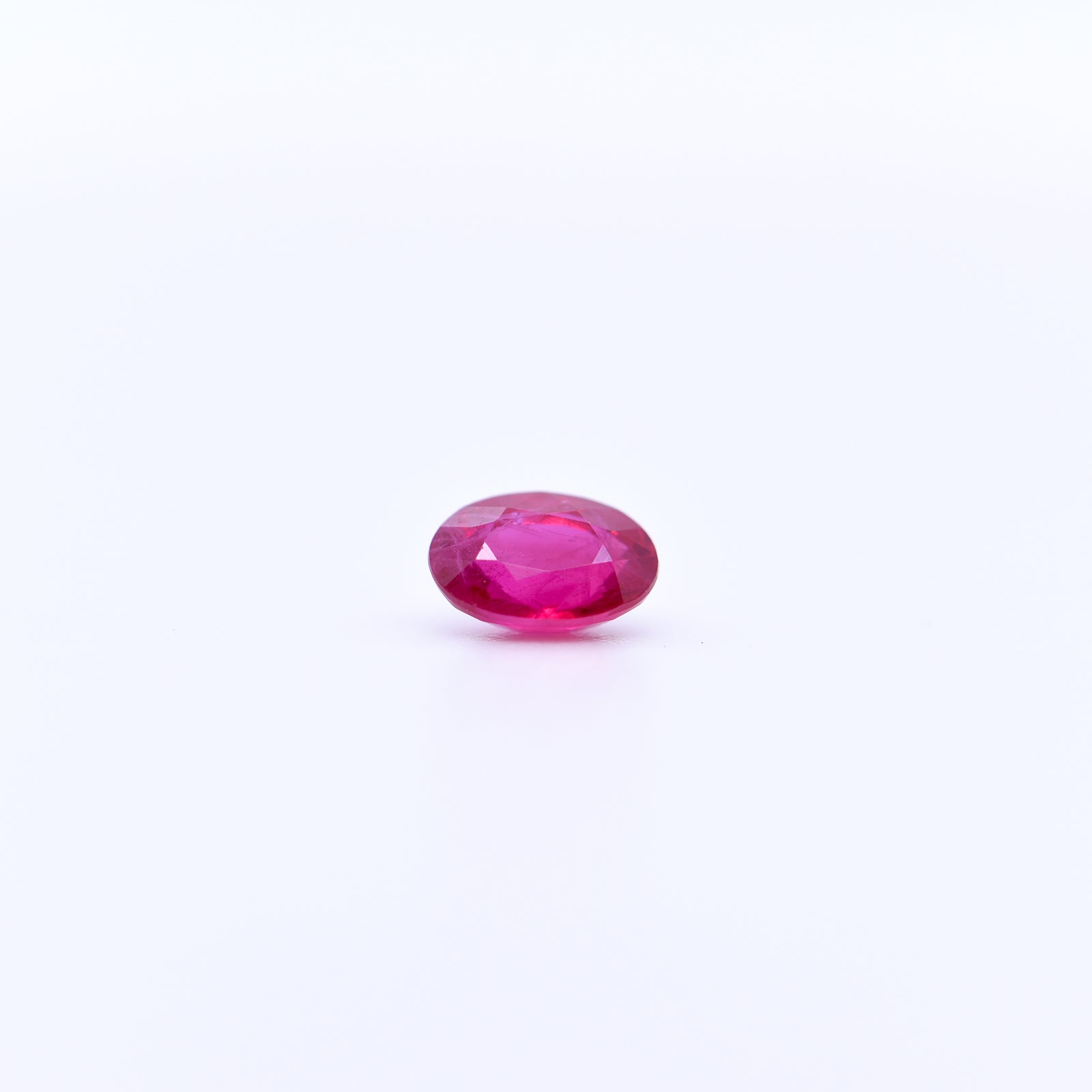 6x4 Oval Faceted Pink Rubies