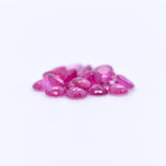 3.75mm Round Faceted Pink Rubies