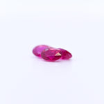 6x4 Oval Faceted Pink Rubies