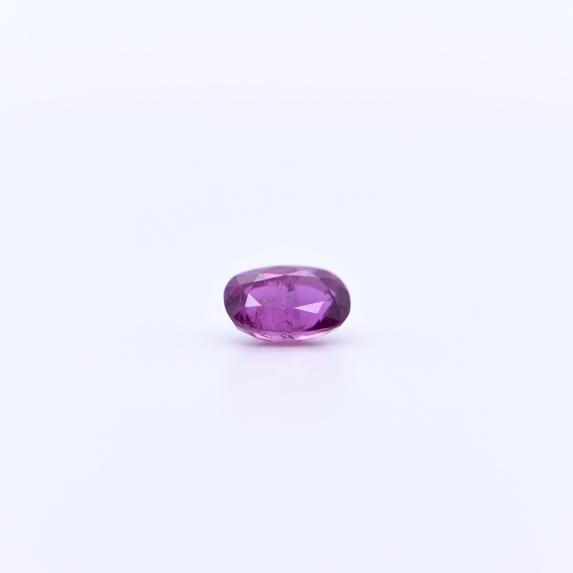 6x4 Oval Faceted Purple Rubies