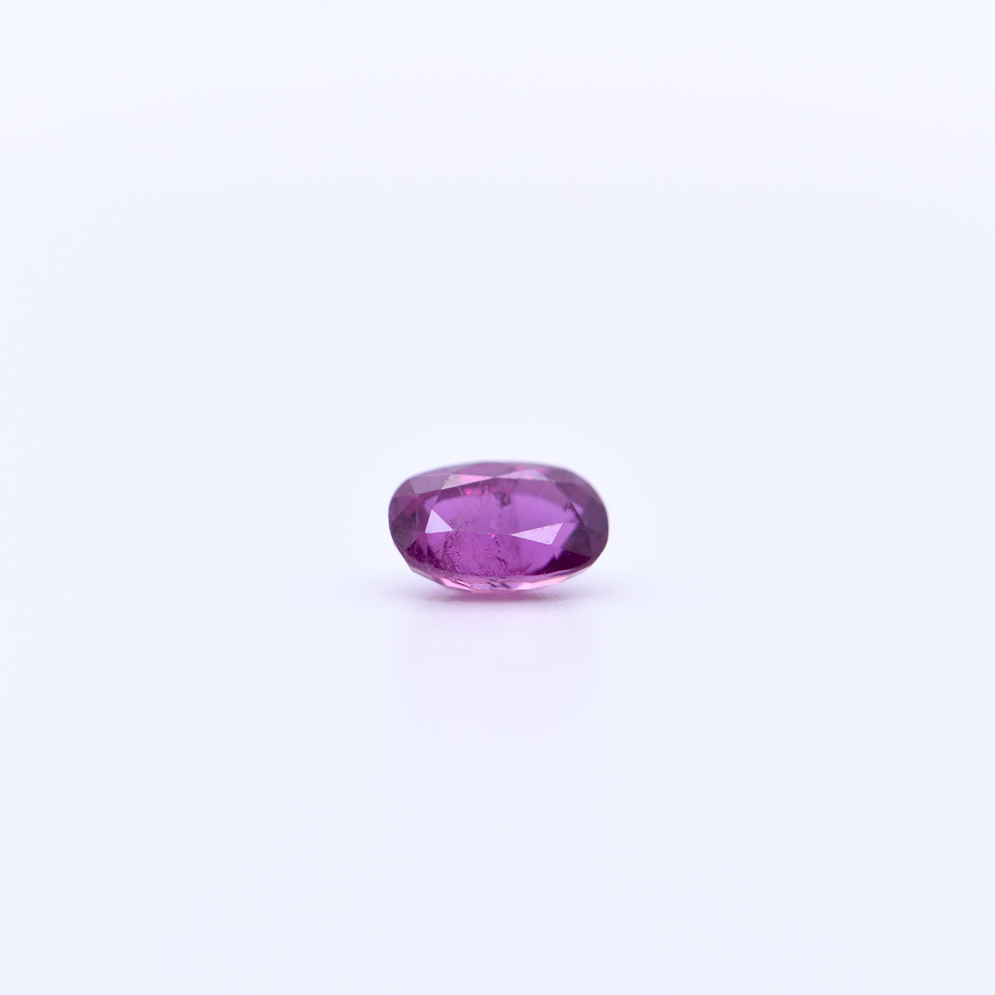 6x4 Oval Faceted Purple Rubies