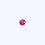 4mm Round Faceted Red Rubies