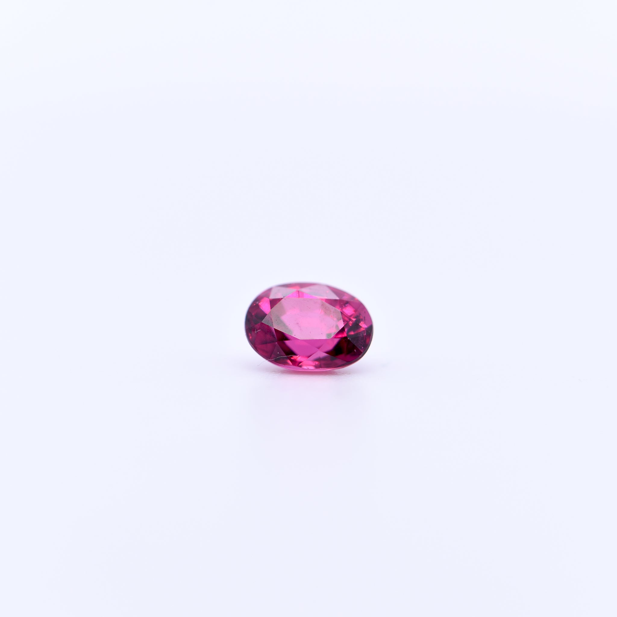 5.5X4 Oval Faceted Pink Rubies