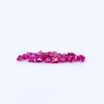 1x1 Square Princess Cut Pink Rubies