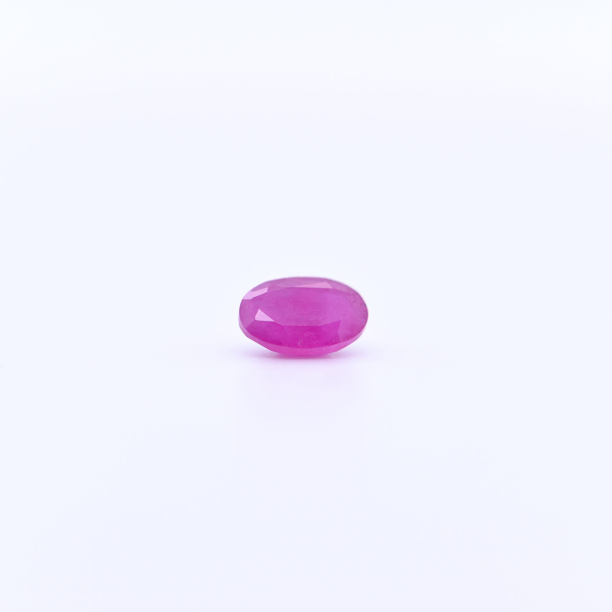 6x4 Oval Faceted Pink Rubies