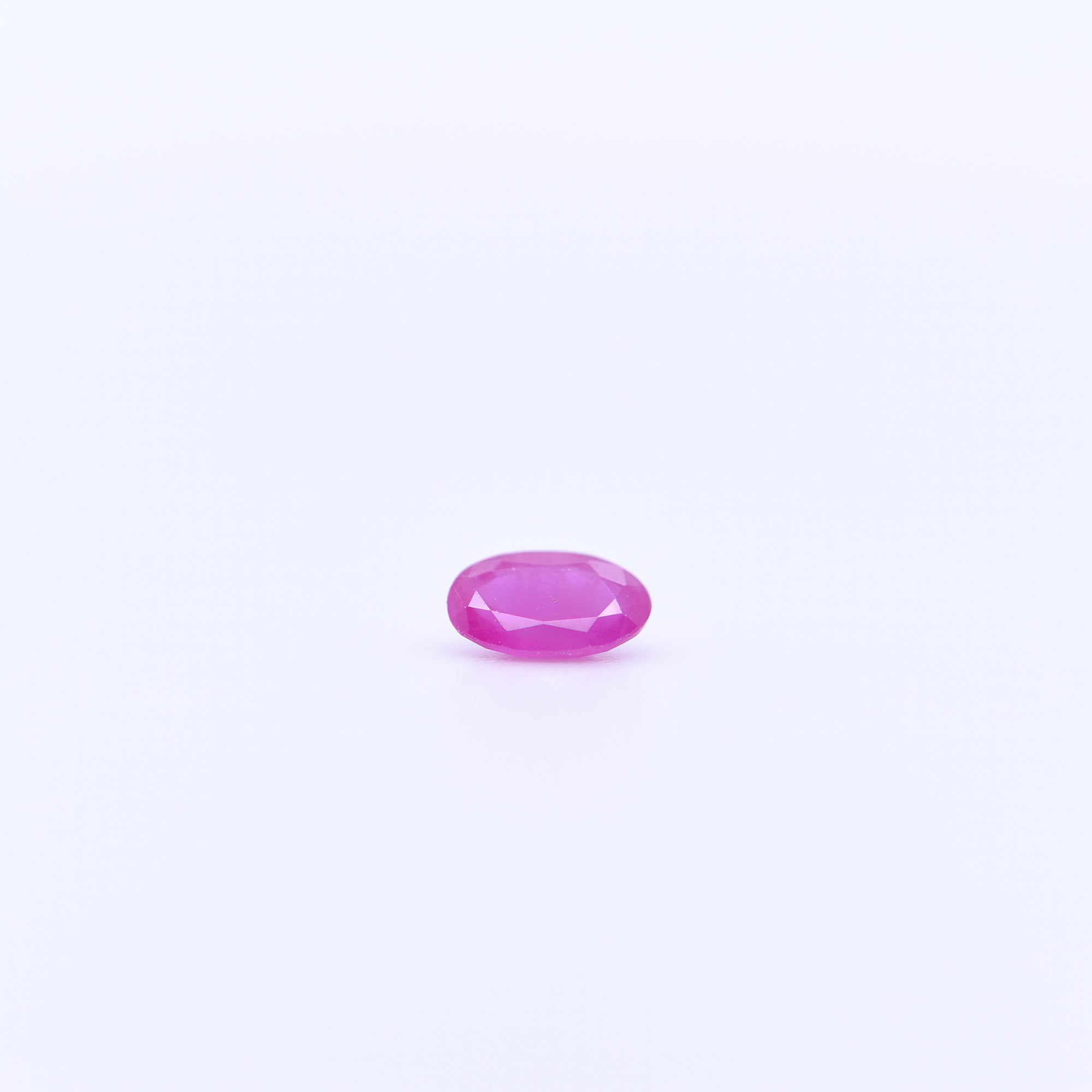 5X3 Oval Faceted Pink Rubies