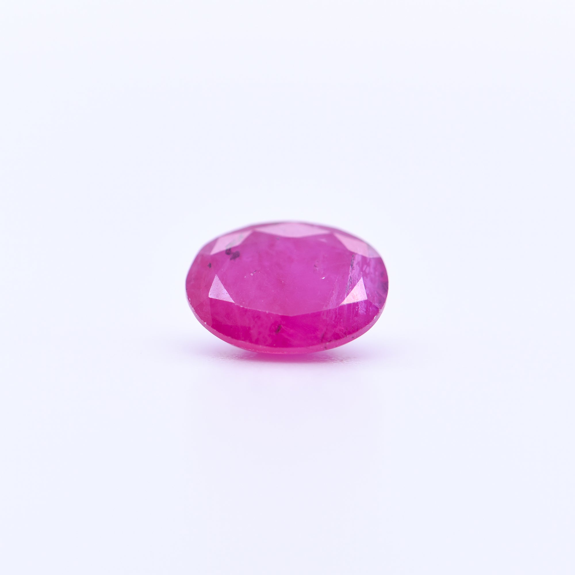 8x6 Oval Faceted Pink Rubies