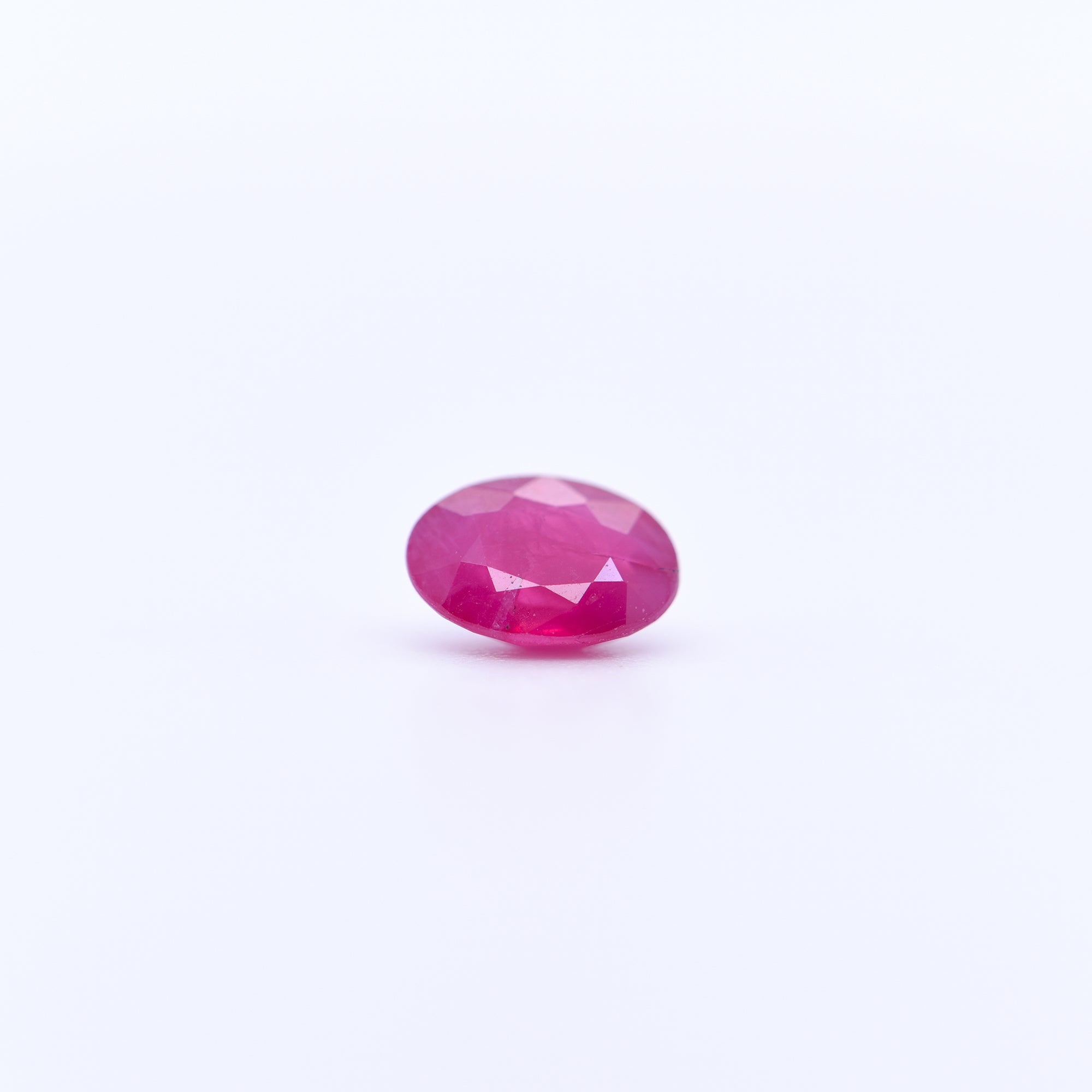 7x5 Oval Faceted Pink Rubies