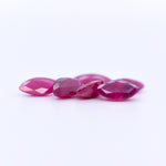 8X4 Marquise Faceted Pink Rubies