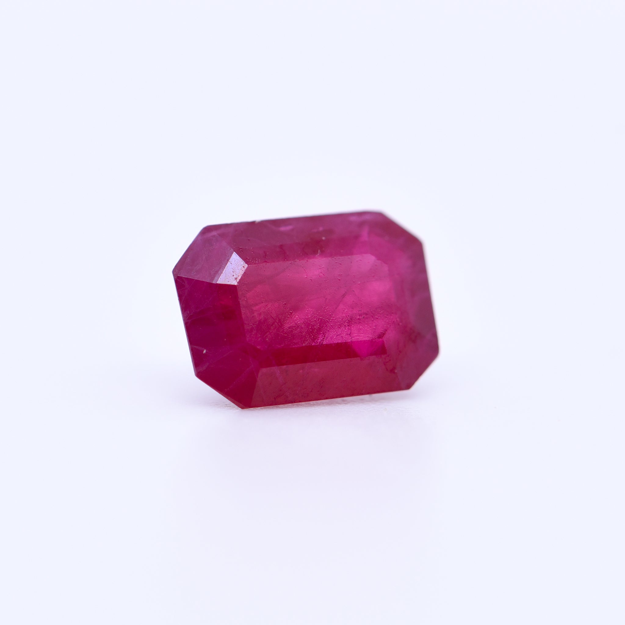 8X6 Octagon Red Rubies