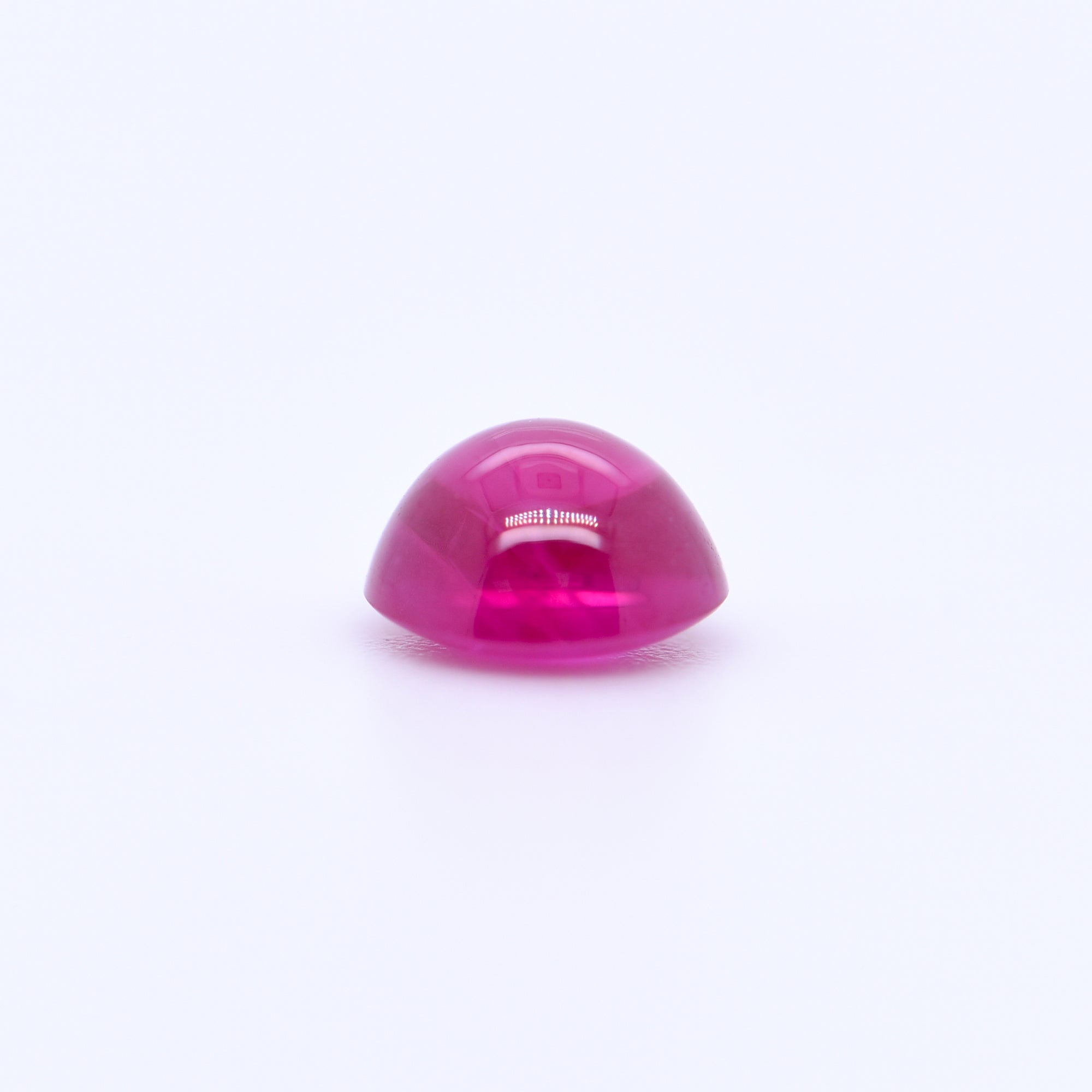 6mm Round Cabochon Pink Rubies