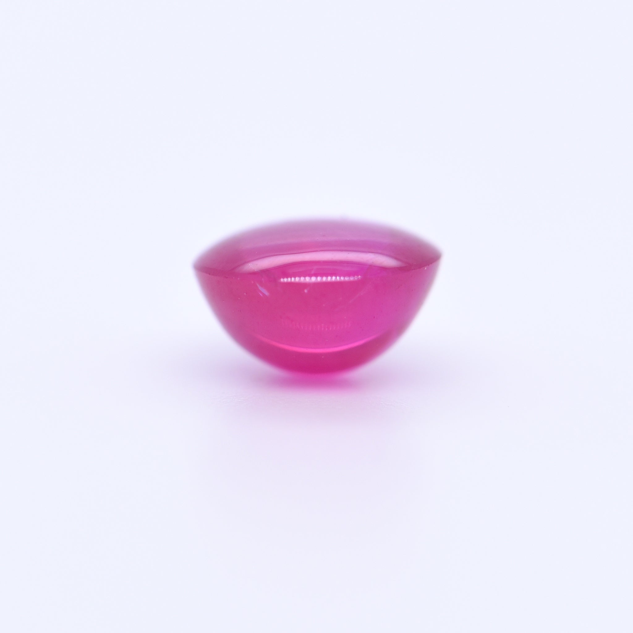 6mm Round Cabochon Pink Rubies