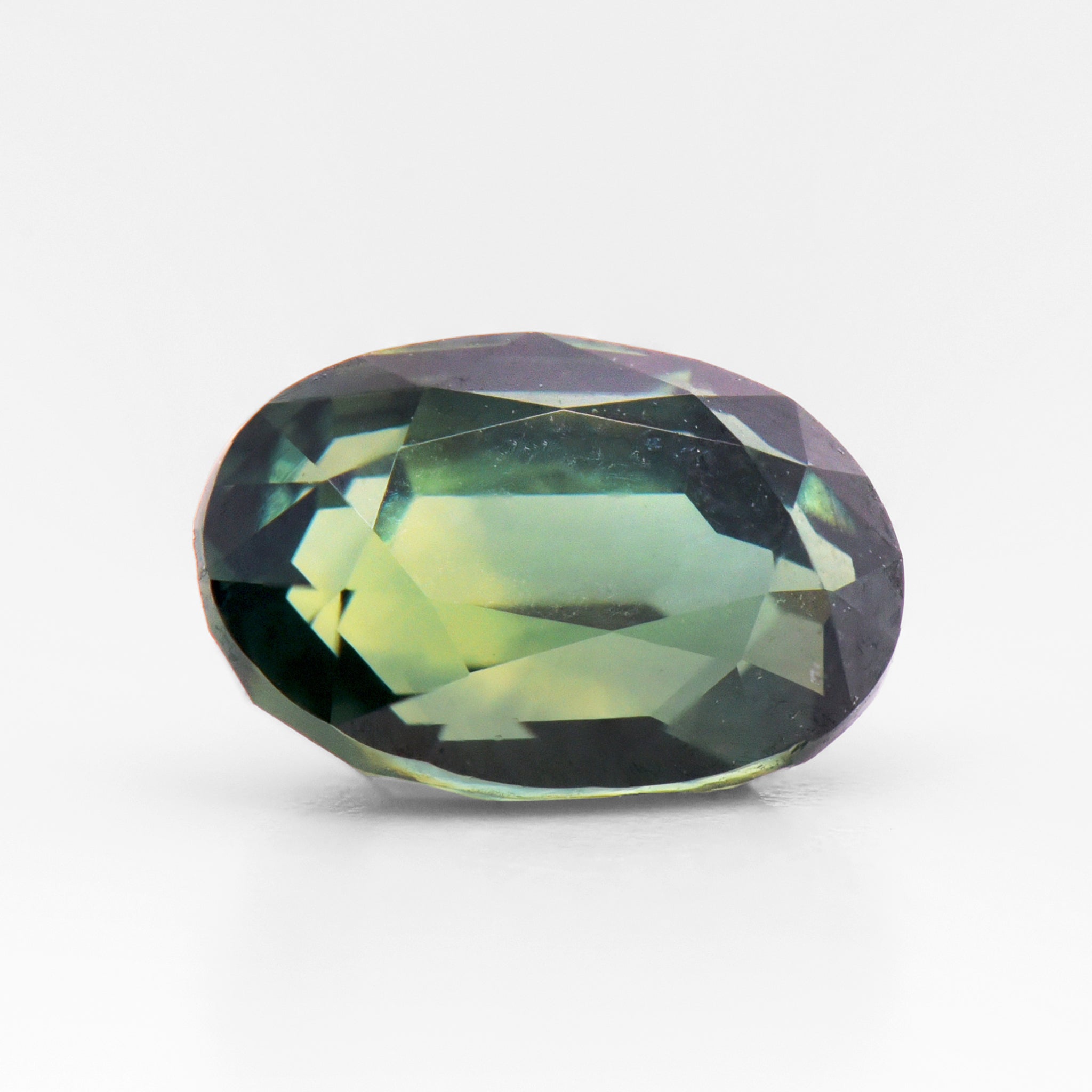 1.98cts 8.2x5.6mm Oval Faceted Green Sapphire – JQV Gems