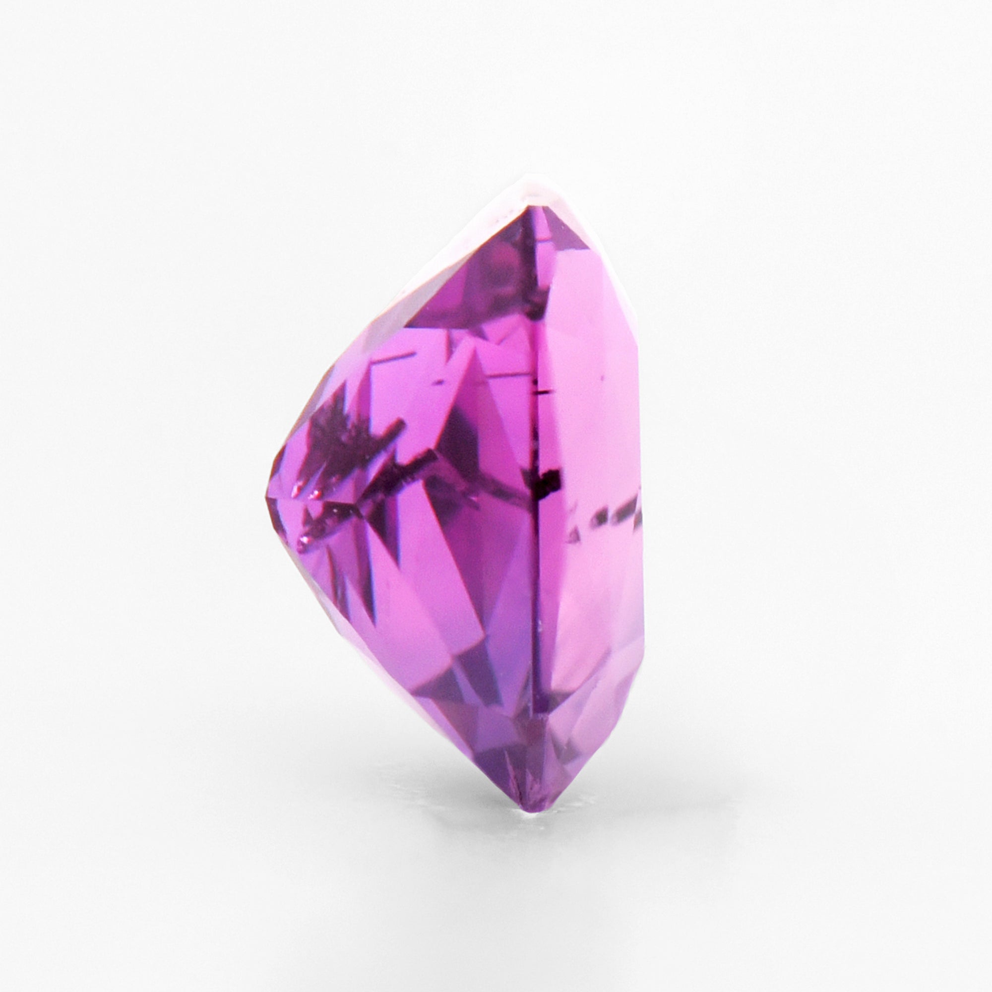 0.82cts 5.5x4.5mm Octagon Faceted Pink Sapphire