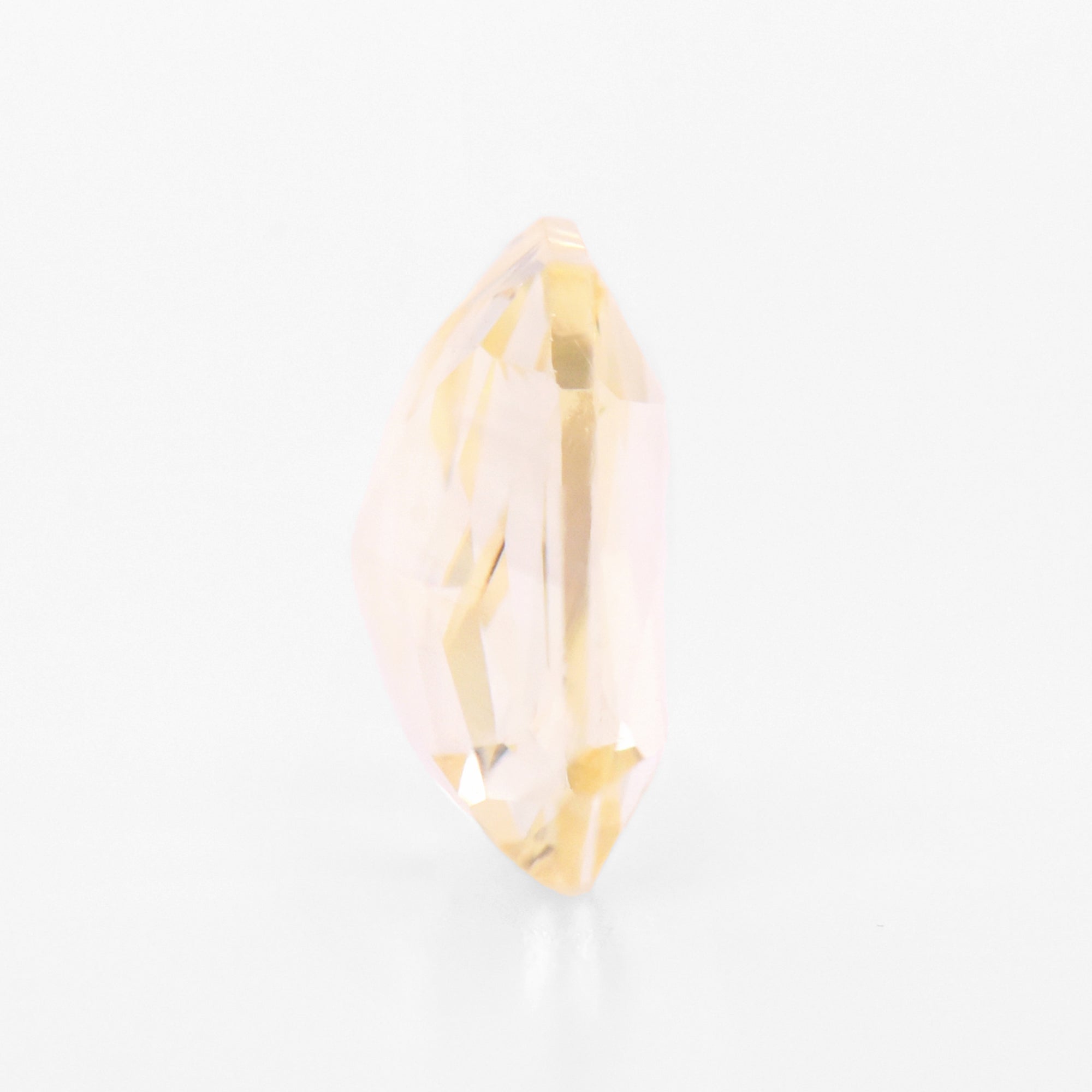 1.10cts 6.2x5.5mm Octagon Faceted Yellow Sapphire