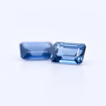 6x4 Octagon Blue Sapphires