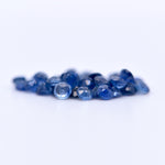 2.5mm Round Faceted Blue Sapphires