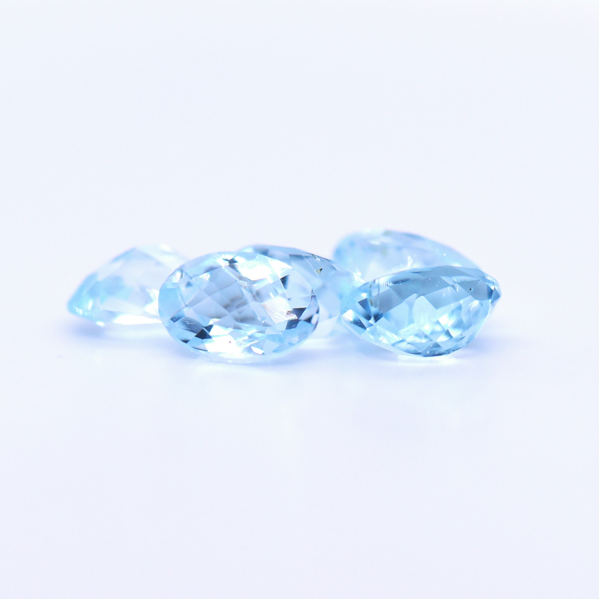 7x5 Oval Checkerboard Cut Sky Blue Topaz