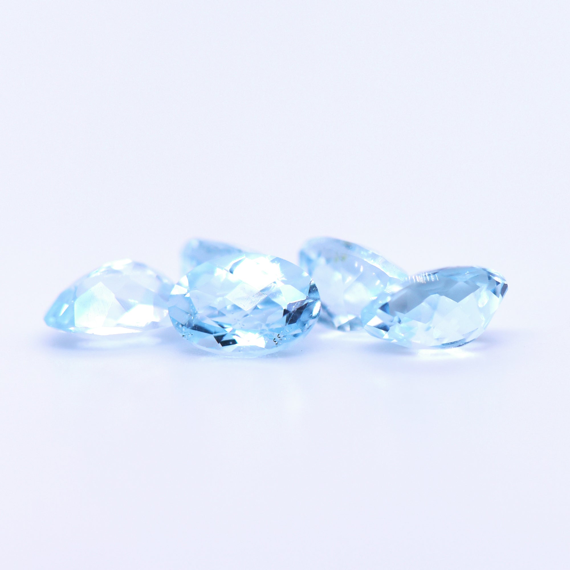 7x5 Oval Checkerboard Cut Sky Blue Topaz