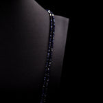 2mm Faceted Square Blue Sapphire Bead Strings