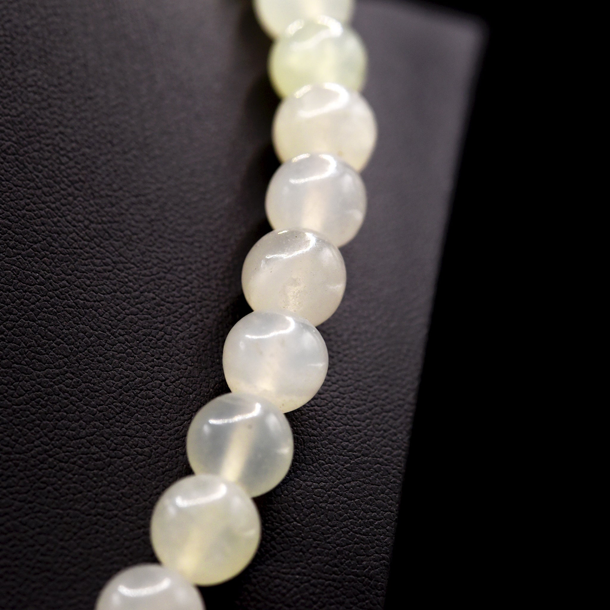 10mm Round Green Serpentine Bead Strings
